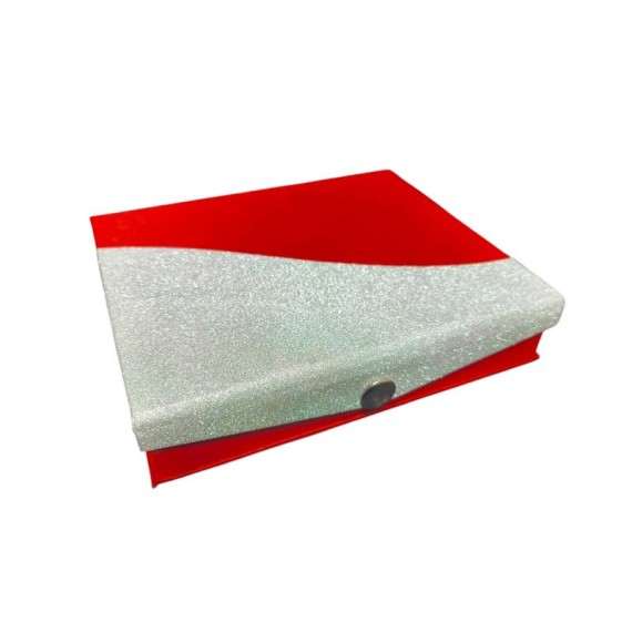 Premium Quality Necklace Box | 15CM X 12.5CM X 3CM | Necklace Storage Box | Closure Button | Vanity Box | BX010