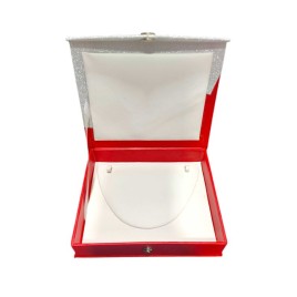 Premium Quality Necklace Box | 15CM X 12.5CM X 3CM | Necklace Storage Box | Closure Button | Vanity Box | BX010