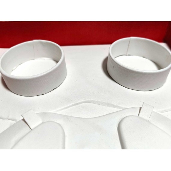 RinGold Premium Quality Bridal Necklace Bangel Earring Set Box | 26 CM X 19 CM X 4 CM | Necklace Bangle Earring Storage Box | Button Closure Box | Vanity Box