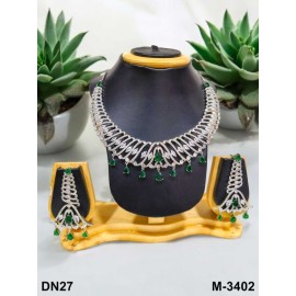 Latest Exclusive Designer Fashion Indian Jewellery Heavy Wedding Kundan Necklace Set Fashion Jewellery Collection for girl DN27GRRH