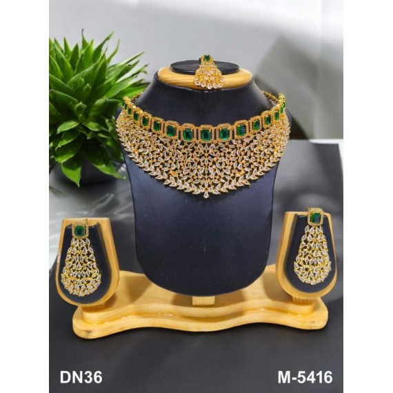 Gold Plated Muslim Wedding Jewelry Multi-Layer Necklace and Earrings 4 Pieces Bridal Jewelry Set Banquet Party Accessories DN36GRGO