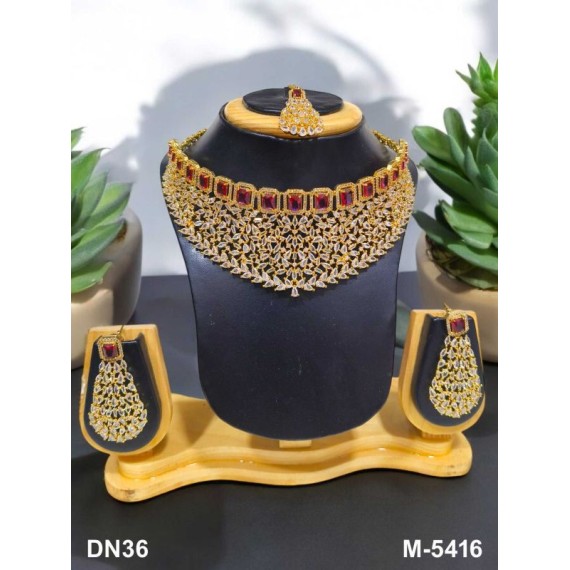 Gold Plated Muslim Wedding Jewelry Multi-Layer Necklace and Earrings 4 Pieces Bridal Jewelry Set Banquet Party Accessories DN36REGO