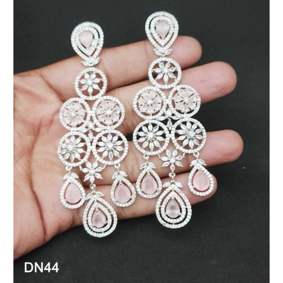 DN44PIRH Elegant beautiful zircon necklace and earring sets female bride factory direct sales jewelry sets jewellery hot Selling