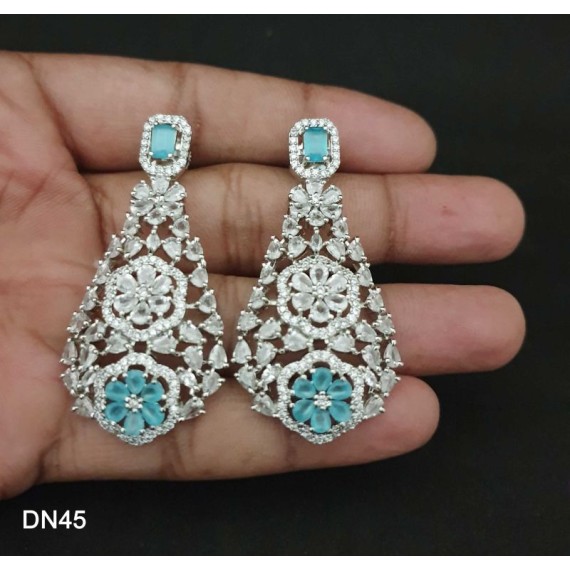 DN45AQRH Necklace and earring sets Elegant beautiful zircon female bride factory direct sales jewelry sets jewellery hot Selling