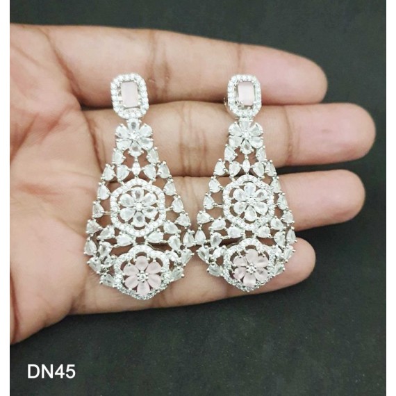 DN45PIRH Necklace and earring sets Elegant beautiful zircon female bride factory direct sales jewelry sets jewellery hot Selling