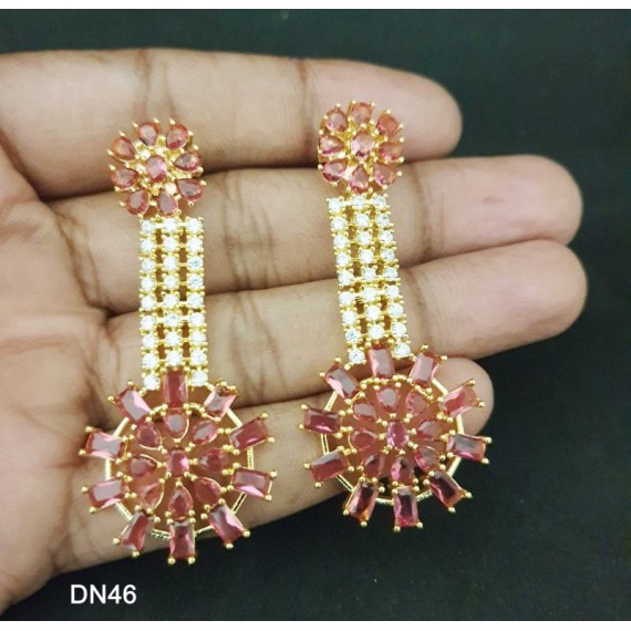 DN46REGO Necklace and earring sets Elegant beautiful zircon female bride factory direct sales jewelry sets jewellery hot Selling