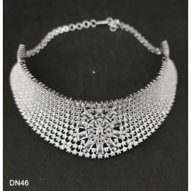 DN46WHRH Necklace and earring sets Elegant beautiful zircon female bride factory direct sales jewelry sets jewellery hot Selling