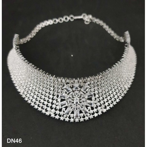 DN46WHRH Necklace and earring sets Elegant beautiful zircon female bride factory direct sales jewelry sets jewellery hot Selling