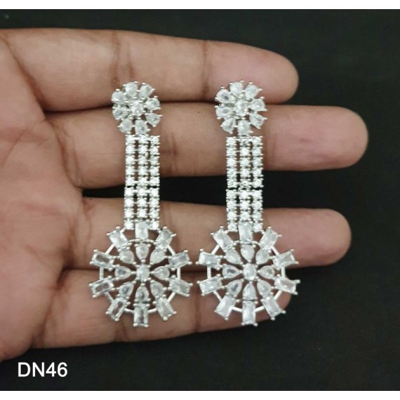 DN46WHRH Necklace and earring sets Elegant beautiful zircon female bride factory direct sales jewelry sets jewellery hot Selling