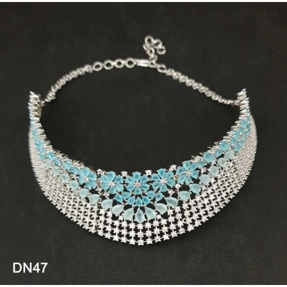 DN47AQRH Beautiful zircon female bride factory direct sales jewelry sets jewellery hot Selling Necklace and earring sets Elegant