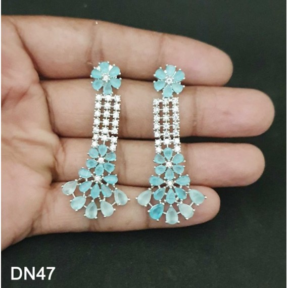 DN47AQRH Beautiful zircon female bride factory direct sales jewelry sets jewellery hot Selling Necklace and earring sets Elegant