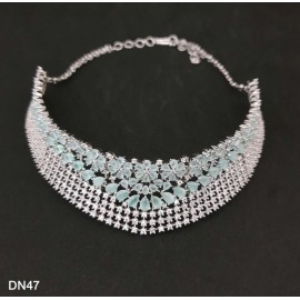 DN47MIRH Beautiful zircon female bride factory direct sales jewelry sets jewellery hot Selling Necklace and earring sets Elegant