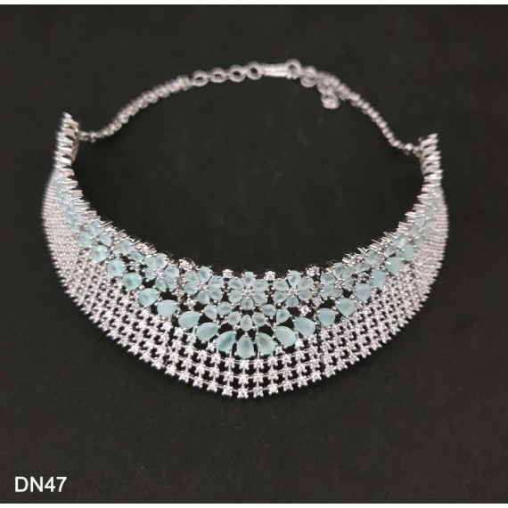 DN47MIRH Beautiful zircon female bride factory direct sales jewelry sets jewellery hot Selling Necklace and earring sets Elegant