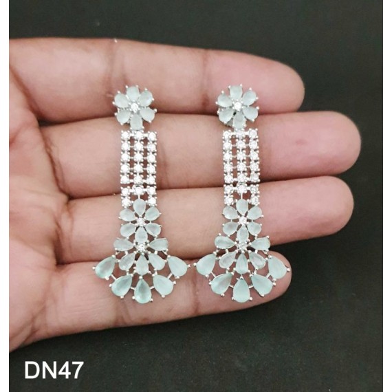 DN47MIRH Beautiful zircon female bride factory direct sales jewelry sets jewellery hot Selling Necklace and earring sets Elegant