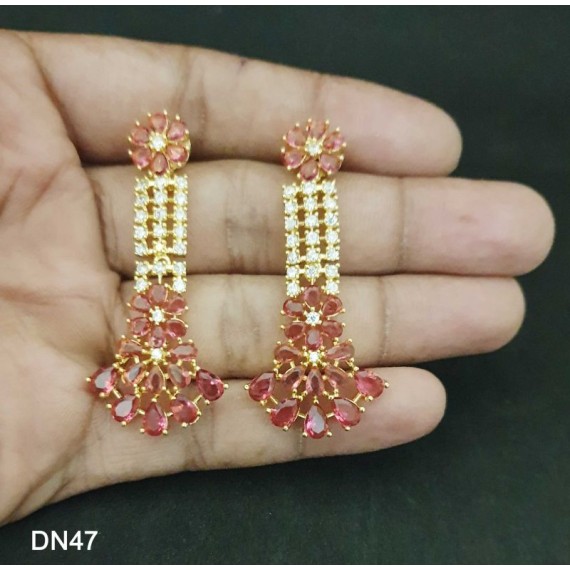 DN47REGO Beautiful zircon female bride factory direct sales jewelry sets jewellery hot Selling Necklace and earring sets Elegant