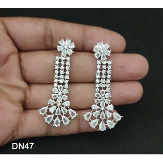 DN47WHRH Beautiful zircon female bride factory direct sales jewelry sets jewellery hot Selling Necklace and earring sets Elegant