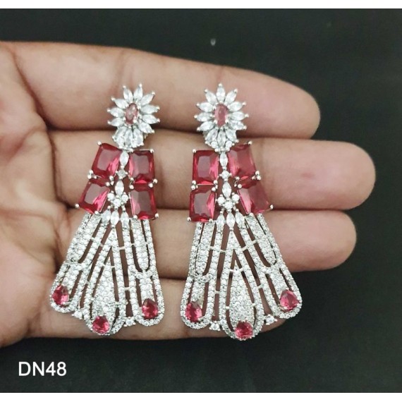 DN48RERH Hot Selling Beautiful zircon female bride factory direct sales jewelry sets jewellery Necklace and earring sets Elegant