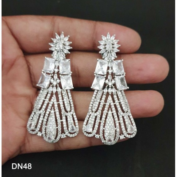 DN48WHRH Hot Selling Beautiful zircon female bride factory direct sales jewelry sets jewellery Necklace and earring sets Elegant