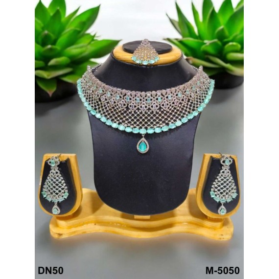 Fashion jewellery wholesale online Amazing Multi Color Stone Beautiful Indian Artificial Jewelry Best Gift DN50MIRH