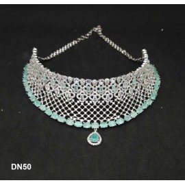 DN50MIRH Fashion jewellery wholesale online Amazing Multi Color Stone Beautiful Indian Artificial Jewelry Best Gift For Her Personalized Gifts Bohemian Necklace set maangtikka