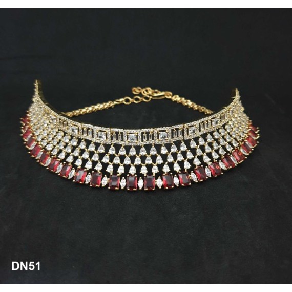 DN51REGO Personalized Gifts Bohemian Necklace set maangtikka Fashion jewellery wholesale online Amazing Multi Color Stone Beautiful Indian Artificial Jewelry Best Gift For women