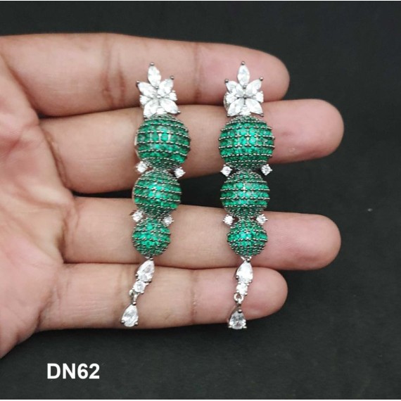 DN62GRRH Pakistani Indian Jewelry New Bollywood Bridal Style Fancy Necklace Fashion Sets